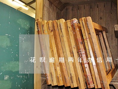 花呗逾期两年办信用卡
