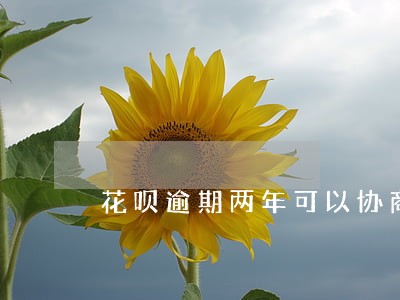 花呗逾期两年可以协商不收罚金吗 花呗逾期两年可以协商不收罚金吗