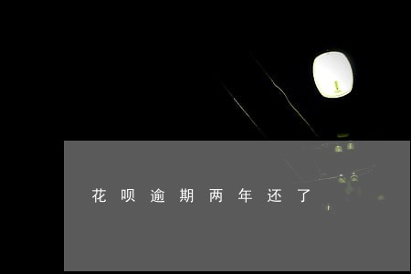 花呗逾期两年还了 花呗逾期两年还了