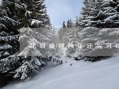 花呗逾期两年还完可以不 花呗逾期两年还完可以不