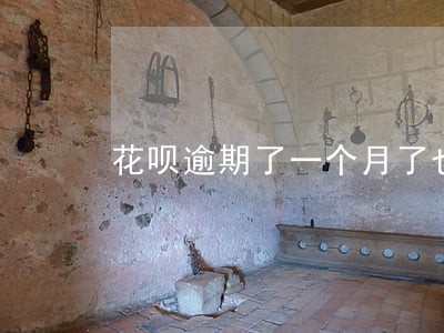 花呗逾期了一个月了也没打电话 花呗逾期了一个月了也没打电话