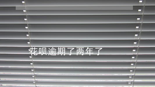 花呗逾期了两年了 花呗逾期了两年了