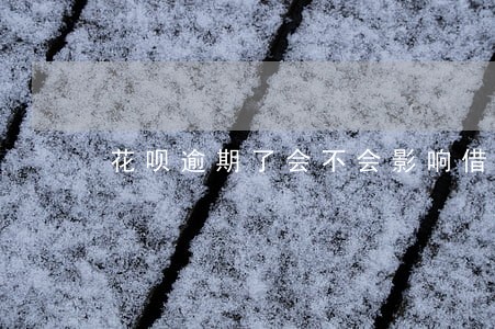 花呗逾期了会不会影响借呗 花呗逾期了会不会影响借呗
