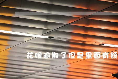花呗逾期了但是里面有额度 花呗逾期了但是里面有额度
