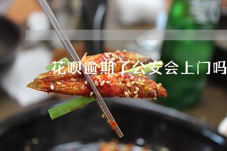 花呗逾期了公安会上门吗 花呗逾期了公安会上门吗