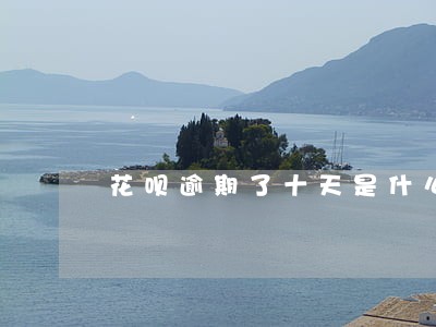 花呗逾期了十天是什么后果