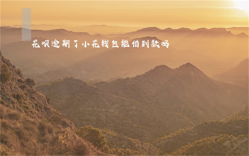 花呗逾期了小花钱包能借到款吗 花呗逾期了小花钱包能借到款吗