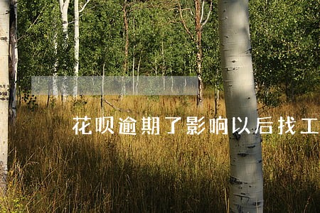 花呗逾期了影响以后找工作吗 花呗逾期了影响以后找工作吗
