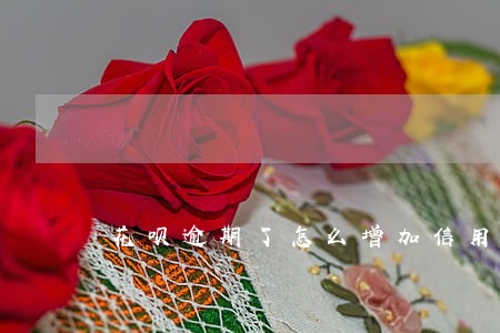 花呗逾期了怎么增加信用分 花呗逾期了怎么增加信用分