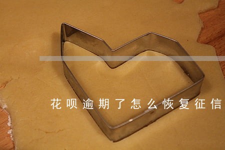 花呗逾期了怎么恢复征信 花呗逾期了怎么恢复征信