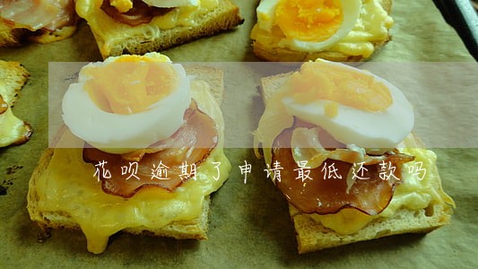 花呗逾期了申请最低还款吗 花呗逾期了申请最低还款吗