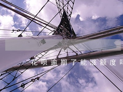 花呗逾期了能涨额度吗 花呗逾期了能涨额度吗