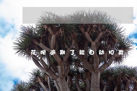 花呗逾期了能自动扣款吗 花呗逾期了能自动扣款吗