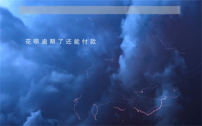 花呗逾期了还能付款 花呗逾期了还能付款