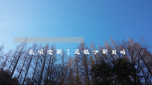 花呗逾期了还能分期用吗 花呗逾期了还能分期用吗