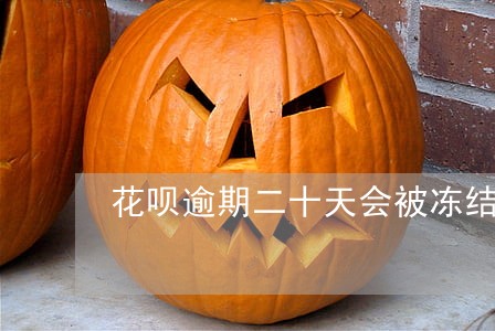 花呗逾期二十天会被冻结吗 花呗逾期二十天会被冻结吗