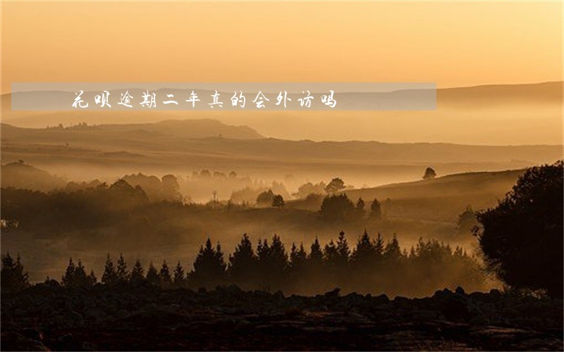 花呗逾期二年真的会外访吗 花呗逾期二年真的会外访吗