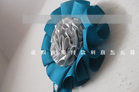 花呗逾期付款利息怎么算 花呗逾期付款利息怎么算