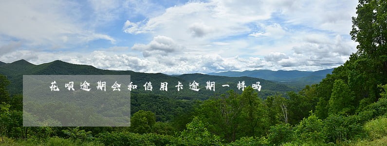 花呗逾期会和信用卡逾期一样吗 花呗逾期会和信用卡逾期一样吗