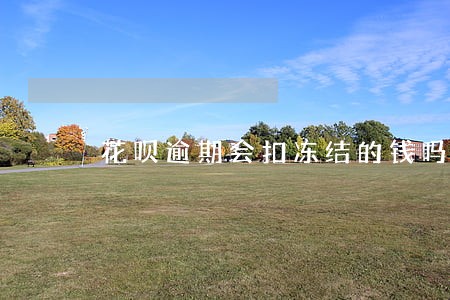 花呗逾期会扣冻结的钱吗