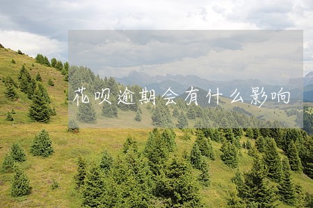 花呗逾期会有什么影响 花呗逾期会有什么影响