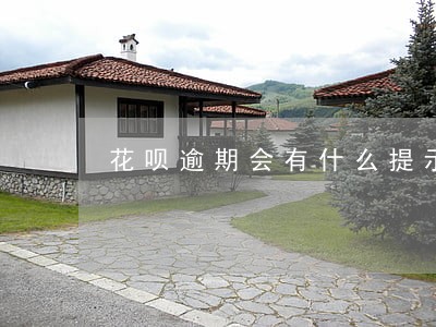 花呗逾期会有什么提示 花呗逾期会有什么提示