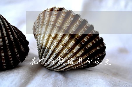 花呗逾期信用分没变 花呗逾期信用分没变