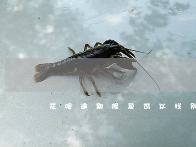 花呗逾期修复可以找别人吗 花呗逾期修复可以找别人吗