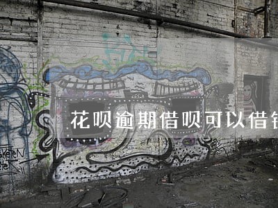 花呗逾期借呗可以借钱吗 花呗逾期借呗可以借钱吗