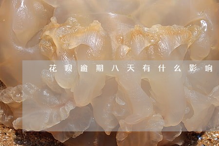 花呗逾期八天有什么影响 花呗逾期八天有什么影响