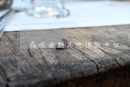花呗逾期其他借款平台 花呗逾期其他借款平台