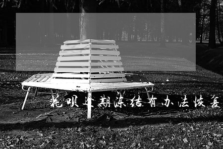 花呗逾期冻结有办法恢复么 花呗逾期冻结有办法恢复么