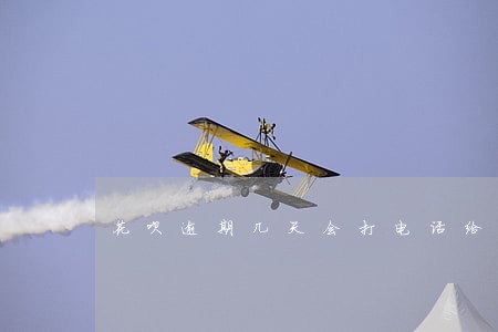 花呗逾期几天会打电话给家人