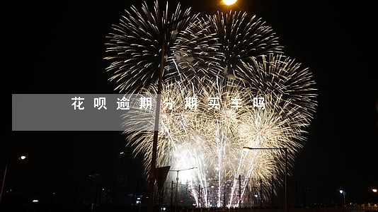 花呗逾期分期买车吗