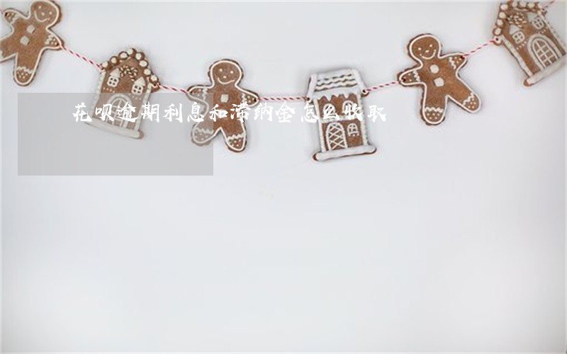 花呗逾期利息和滞纳金怎么收取 花呗逾期利息和滞纳金怎么收取