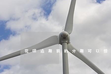 花呗逾期前的分期可以慢慢还款吗 花呗逾期前的分期可以慢慢还款吗