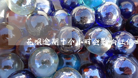 花呗逾期十个小时会影响征信吗 花呗逾期十个小时会影响征信吗