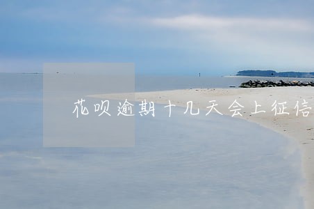 花呗逾期十几天会上征信嘛 花呗逾期十几天会上征信嘛