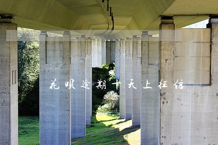 花呗逾期十天上征信 花呗逾期十天上征信