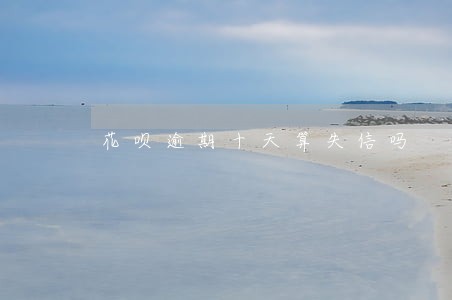 花呗逾期十天算失信吗 花呗逾期十天算失信吗