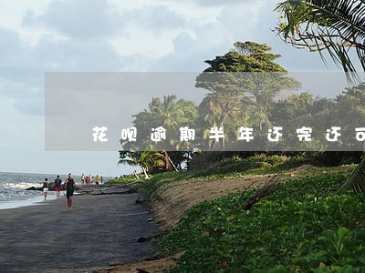 花呗逾期半年还完还可以借么 花呗逾期半年还完还可以借么