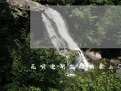 花呗逾期发短信要上门核实 花呗逾期发短信要上门核实