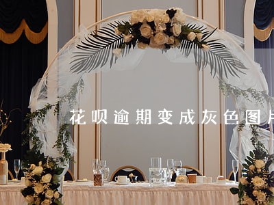 花呗逾期变成灰色图片 花呗逾期变成灰色图片