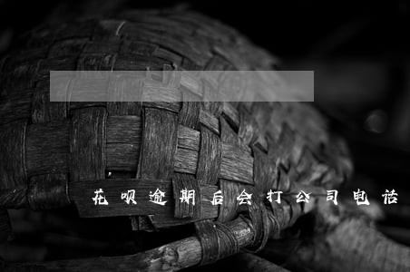 花呗逾期后会打公司电话吗 花呗逾期后会打公司电话吗