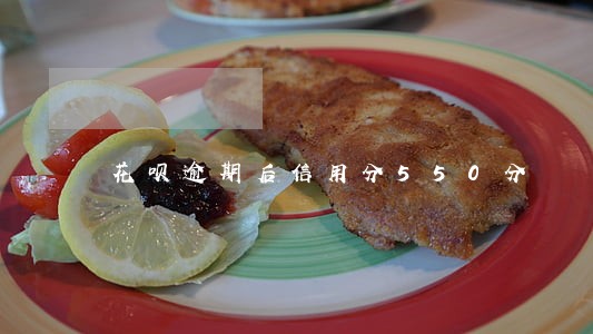 花呗逾期后信用分550分 花呗逾期后信用分550分