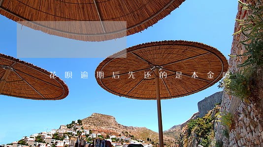 花呗逾期后先还的是本金吗