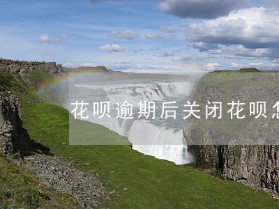 花呗逾期后关闭花呗怎么开通 花呗逾期后关闭花呗怎么开通