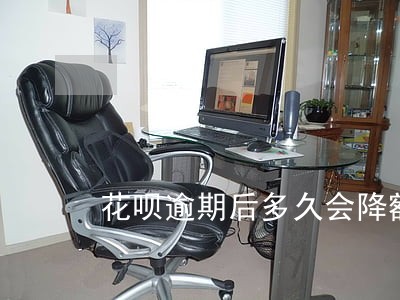花呗逾期后多久会降额度 花呗逾期后多久会降额度