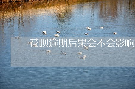 花呗逾期后果会不会影响征信