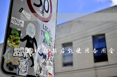 花呗逾期后能使用备用金嘛 花呗逾期后能使用备用金嘛